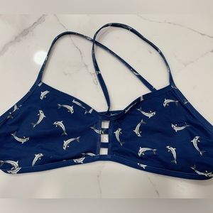Jolyn Printed Tomcat Bikini Top